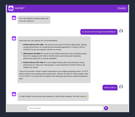 ByteBox Chatbot